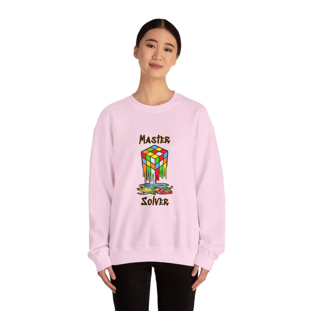Rubik Cube Unisex Heavy Blend™ Crewneck Sweatshirt