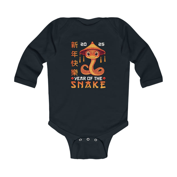2025 Chinese New Year Infant Long Sleeve Bodysuit