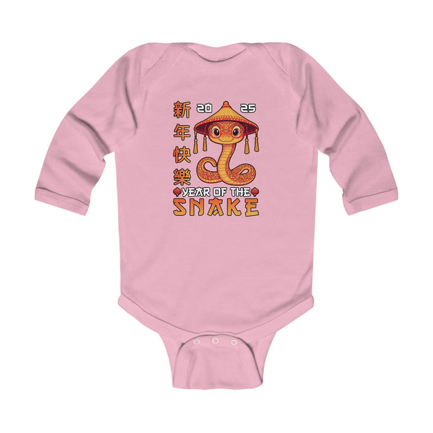 2025 Chinese New Year Infant Long Sleeve Bodysuit