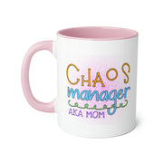 Chaos Manager Accent Mugs, 11oz