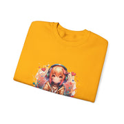 Graffiti Anime Girls Unisex Heavy Blend™ Crewneck Sweatshirt