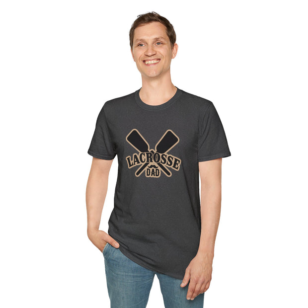 Lacrosse Dad Unisex Softstyle T-Shirt