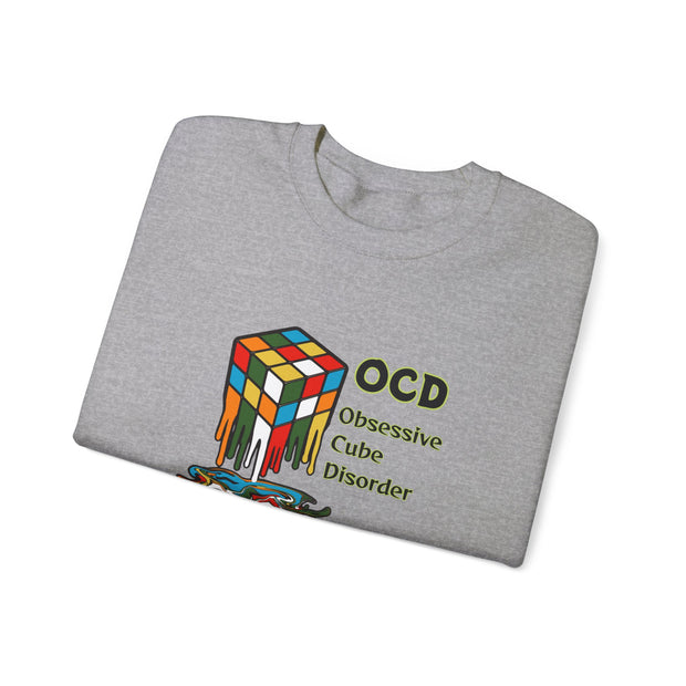 Rubik Cube Unisex Heavy Blend™ Crewneck Sweatshirt