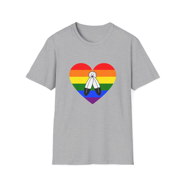 2 Spirit Pride Unisex Softstyle T-Shirt