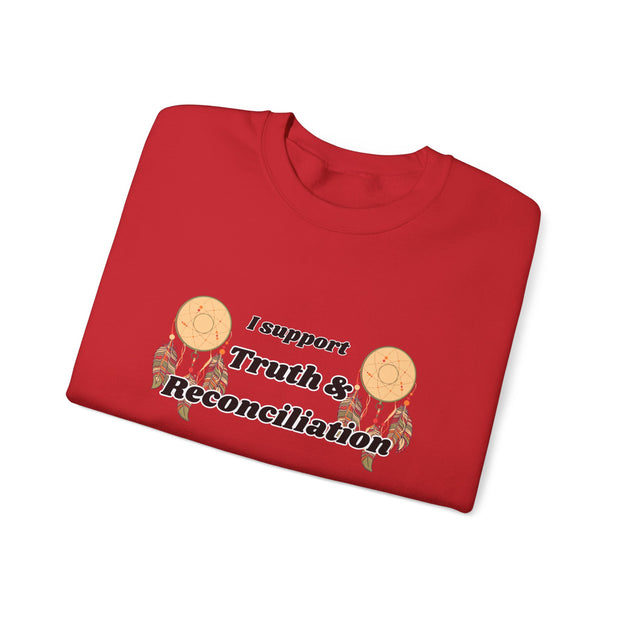 I Support Truth & Reconciliation Unisex Heavy Blend™ Crewneck Sweatshirt