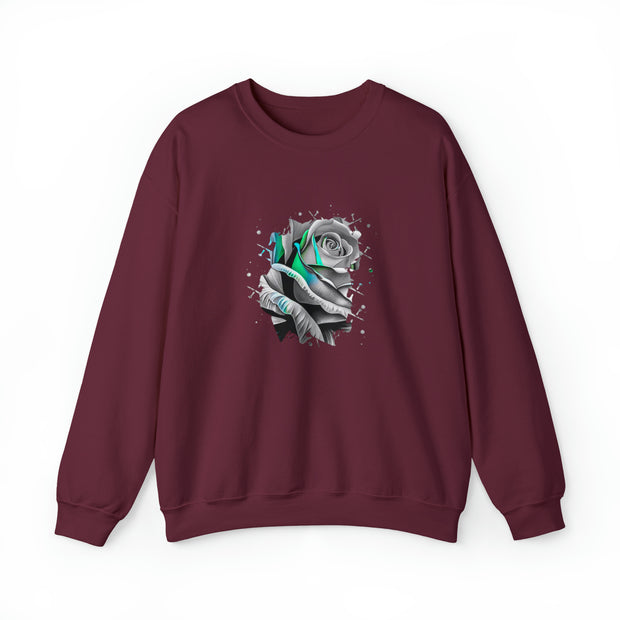 Rose Unisex Heavy Blend™ Crewneck Sweatshirt