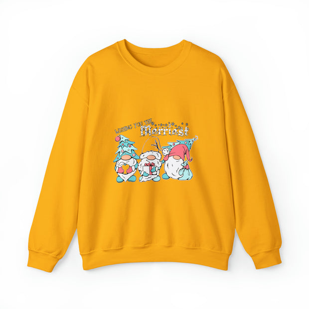 Gnome Christmas Unisex Heavy Blend™ Crewneck Sweatshirt
