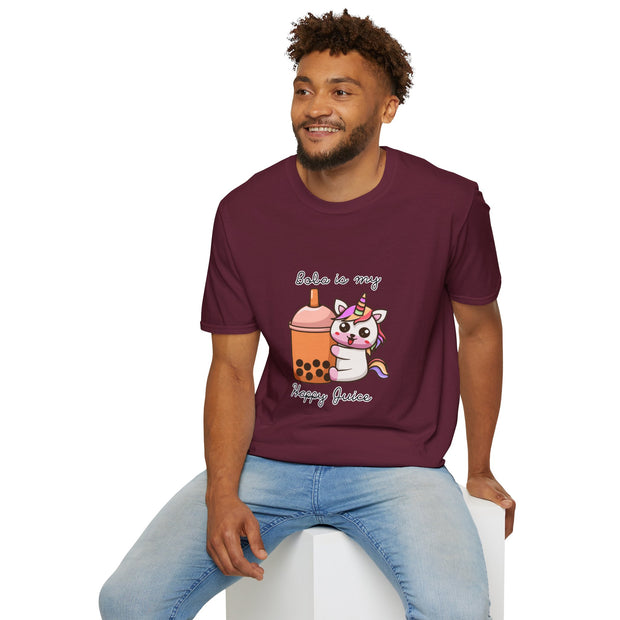 Unicorn Boba Unisex Softstyle T-Shirt