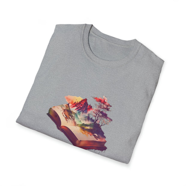 Open Book Unisex Softstyle T-Shirt
