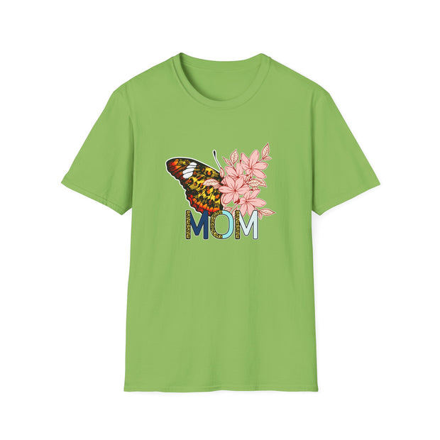 Butterfly Mom Unisex Softstyle T-Shirt