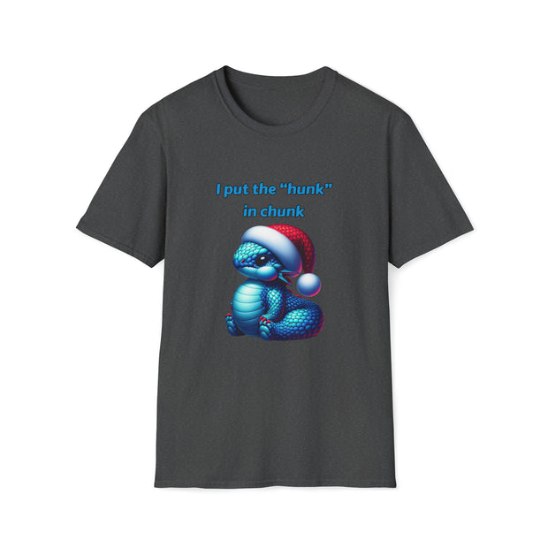 Christmas dragon Unisex Softstyle T-Shirt