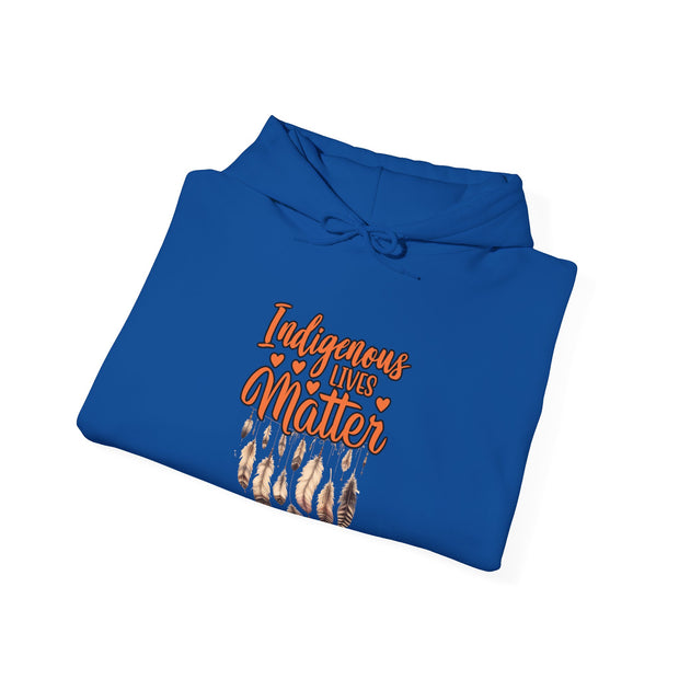 Indigenous Lives Matter Unisex Heavy Blend™ Hooded Sweatshirt