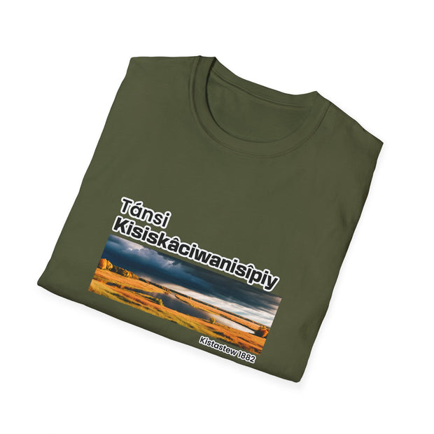 Tánsi Cree  Saskatchewan Unisex Softstyle T-Shirt