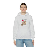 Christmas cat Unisex Heavy Blend™ Hooded Sweatshirt