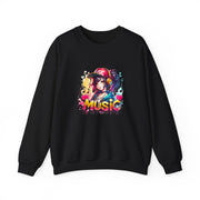 Graffiti Anime Girls Unisex Heavy Blend™ Crewneck Sweatshirt