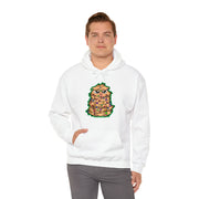 Christmas cat Unisex Heavy Blend™ Hooded Sweatshirt