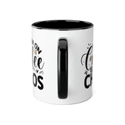 Coffee and Chaos Accent Mugs, 11oz