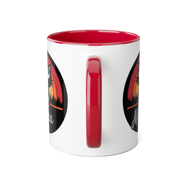 Cat Mama Accent Mugs, 11oz