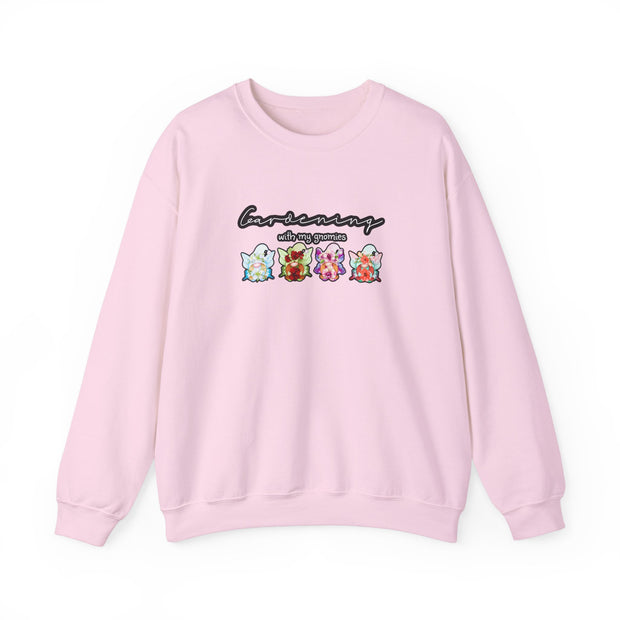 Gardening with my Gnomies Unisex Heavy Blend™ Crewneck Sweatshirt