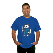Horror Movie Cats Unisex Heavy Cotton Tee