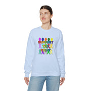 Support the Fight Unisex Heavy Blend™ Crewneck Sweatshirt