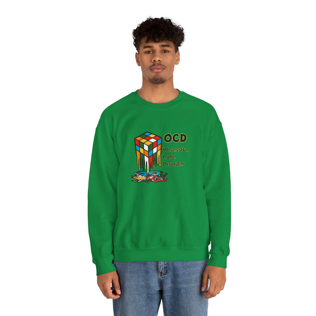 Rubik Cube Unisex Heavy Blend™ Crewneck Sweatshirt