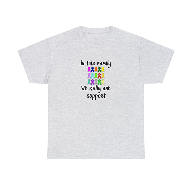 Cancer Support Unisex Heavy Cotton Tee