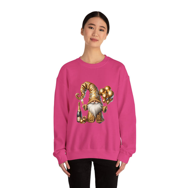 New Year Gnome Unisex Heavy Blend™ Crewneck Sweatshirt