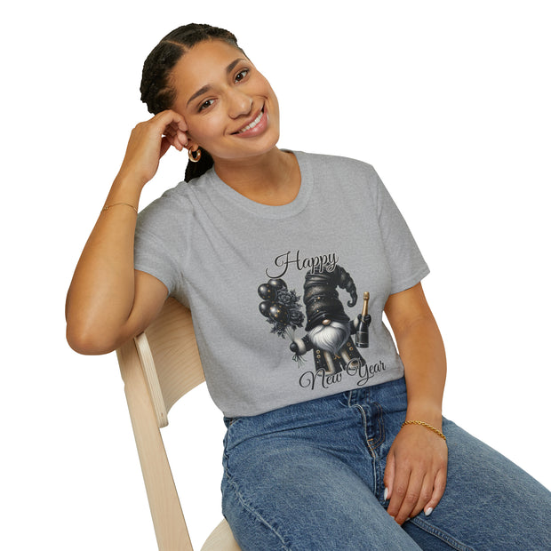 Gnome New Year Unisex Softstyle T-Shirt