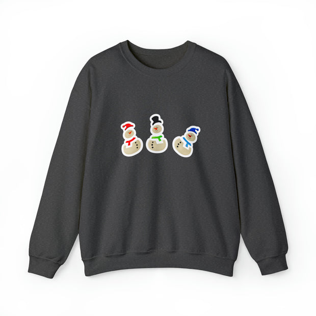 Snowmen Unisex Heavy Blend™ Crewneck Sweatshirt
