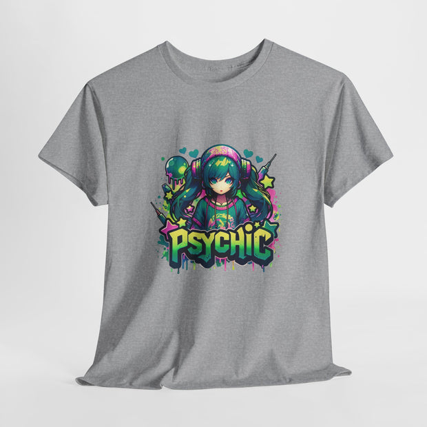 Graffiti Anime Girls Unisex Heavy Cotton Tee