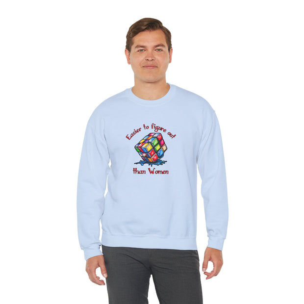 Rubik Cube Unisex Heavy Blend™ Crewneck Sweatshirt