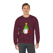 Christmas cat Unisex Heavy Blend™ Crewneck Sweatshirt