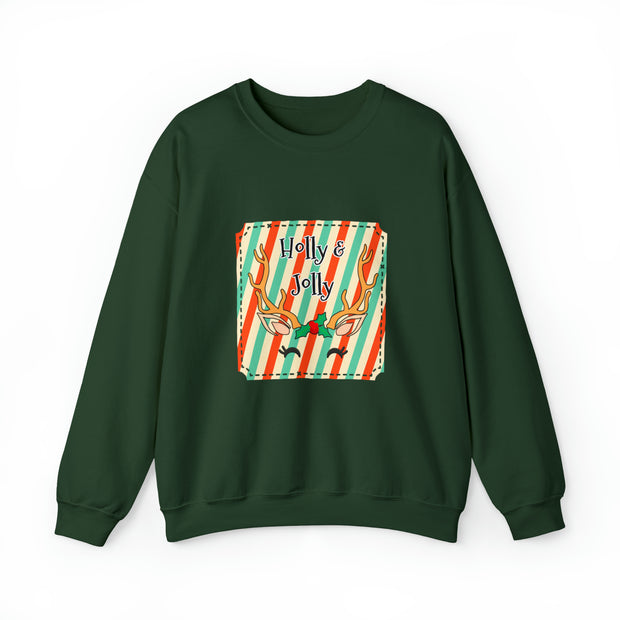 Reindeer Unisex Heavy Blend™ Crewneck Sweatshirt