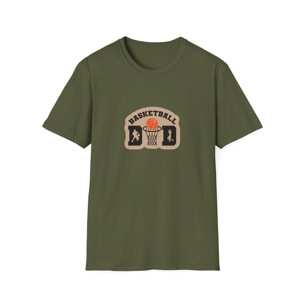 Basketball Dad Unisex Softstyle T-Shirt