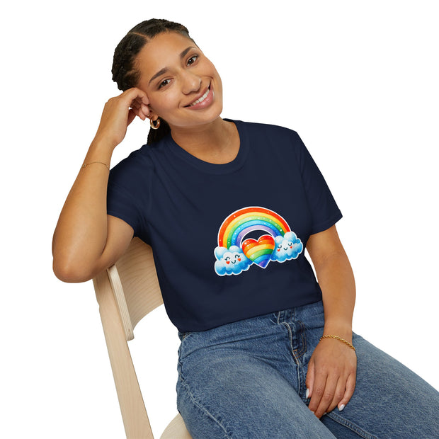 Rainbow Love Unisex Softstyle T-Shirt