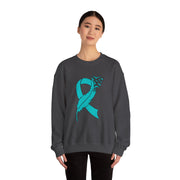 Teal Ribbon Unisex Heavy Blend™ Crewneck Sweatshirt