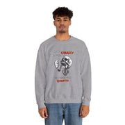 Crazy Skull Unisex Heavy Blend™ Crewneck Sweatshirt