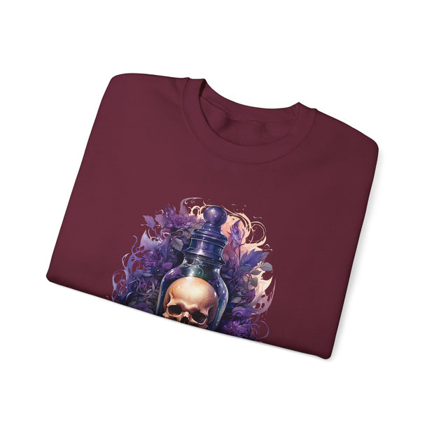 Bottled Skull Unisex Heavy Blend™ Crewneck Sweatshirt