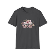 Mom Flowers Unisex Softstyle T-Shirt