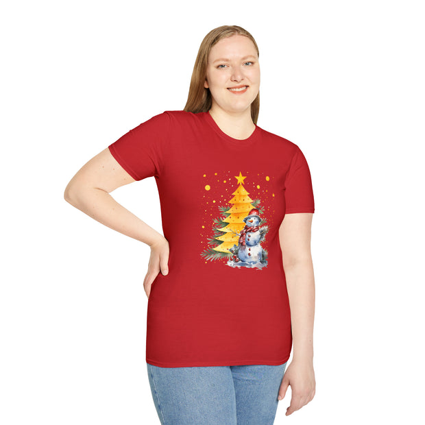 Snowman Unisex Softstyle T-Shirt