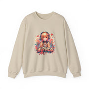 Graffiti Anime Girls Unisex Heavy Blend™ Crewneck Sweatshirt