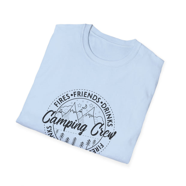 Camping Crew Unisex Softstyle T-Shirt