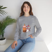 Unicorn Boba Unisex Heavy Blend™ Crewneck Sweatshirt