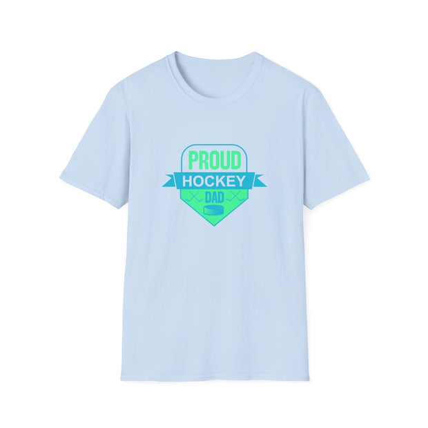 Proud Hockey Dad Unisex Softstyle T-Shirt