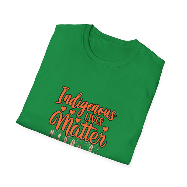 Indigenous Lives Matter Unisex Softstyle T-Shirt