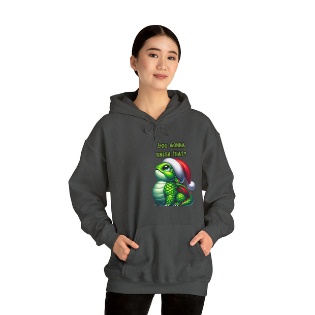 Christmas dragon Unisex Heavy Blend™ Hooded Sweatshirt