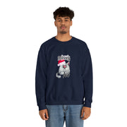 Christmas cat Unisex Heavy Blend™ Crewneck Sweatshirt