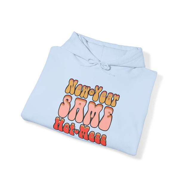 Same Hot Mess Unisex Heavy Blend™ Hooded Sweatshirt