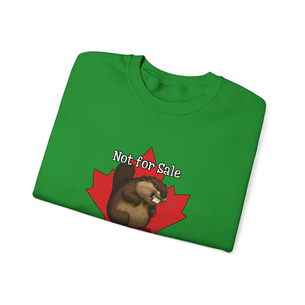 Sweatshirt Angry Beaver Canada Maple Leaf Unisex Heavy Blend Crewneck